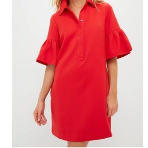 NWT Tuckernuck Red Crepe Massey Dress
